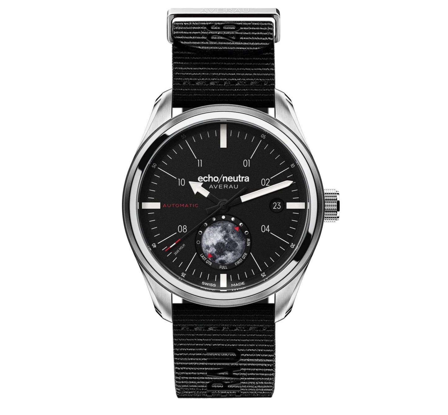 ECHO/NEUTRA: AVERAU 39 LUNAR PHASE (BIG MOON) BLACK