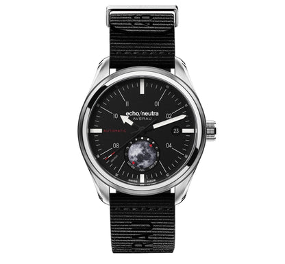 ECHO/NEUTRA: AVERAU 39 LUNAR PHASE (BIG MOON) BLACK