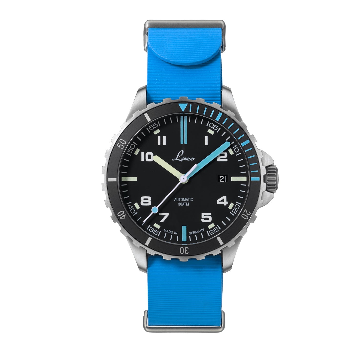 MONTRE LACO : SPORT WATCHES ATLANTIK AUTOMATIQUE BLEU