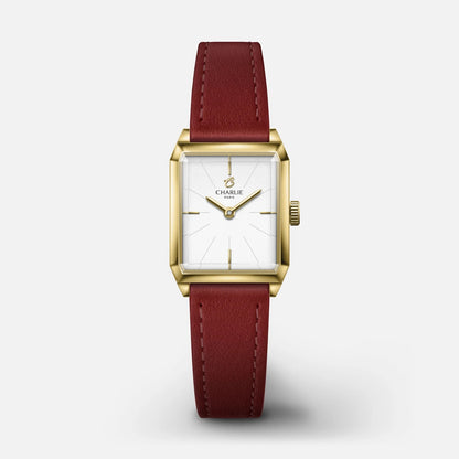 MONTRE CHARLIE PARIS : MONCEAU BLANCHE & OR