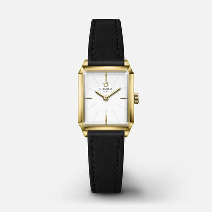 MONTRE CHARLIE PARIS : MONCEAU BLANCHE & OR