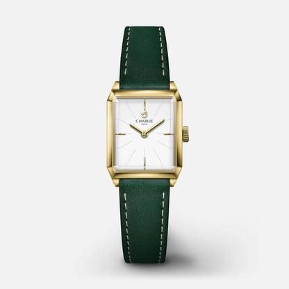 MONTRE CHARLIE PARIS : MONCEAU BLANCHE & OR