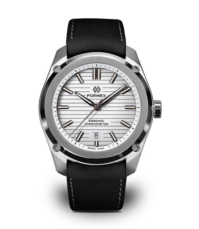 MONTRE FORMEX : ESSENCE CHRONOMÈTRE AUTOMATIQUE BLANC 39 MM