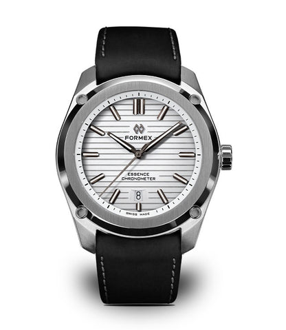 MONTRE FORMEX : ESSENCE CHRONOMÈTRE AUTOMATIQUE BLANC 39 MM