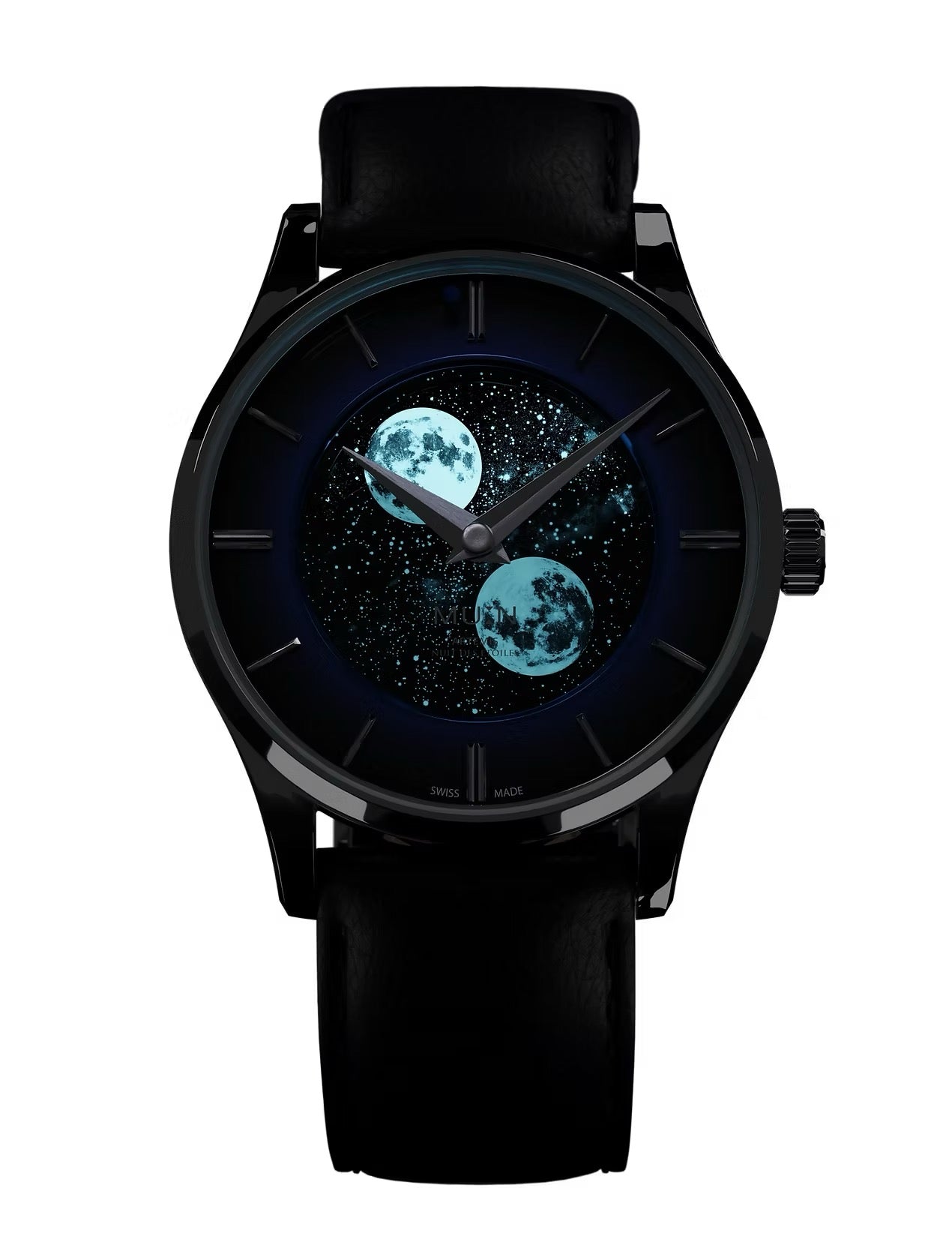 Montre Mu:n : Nuit des Étoiles 38 mm NDE91