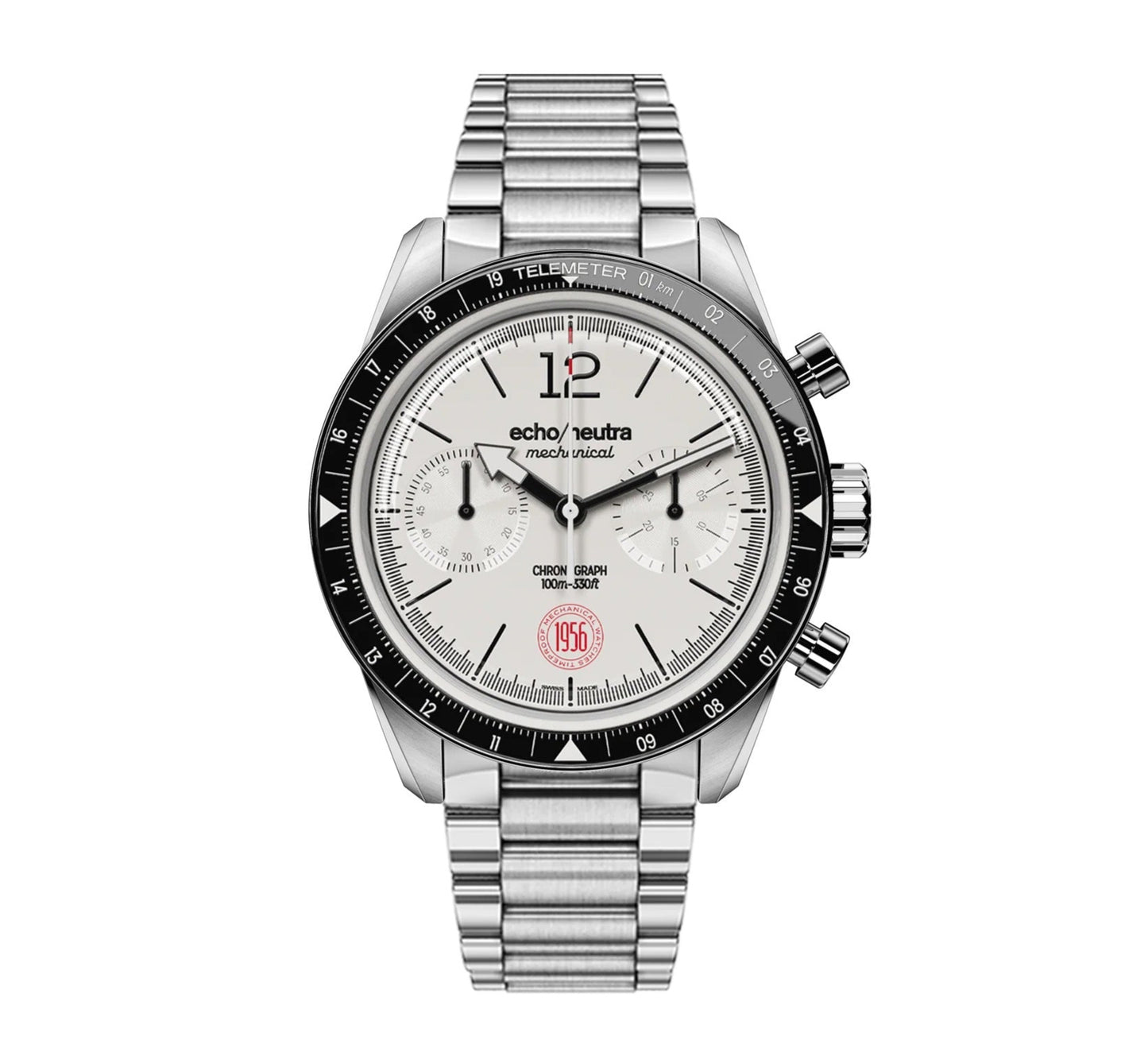 ECHO/NEUTRA : 1956 CHRONOGRAPHE BLANC