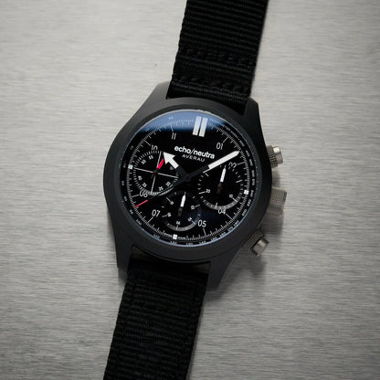 ECHO/NEUTRA: AVERAU 39 LUNAR PHASE (BIG MOON) BLACK