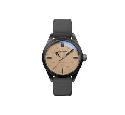 Montre Echo/Neutra : Averau 42 3H Céramique Sable