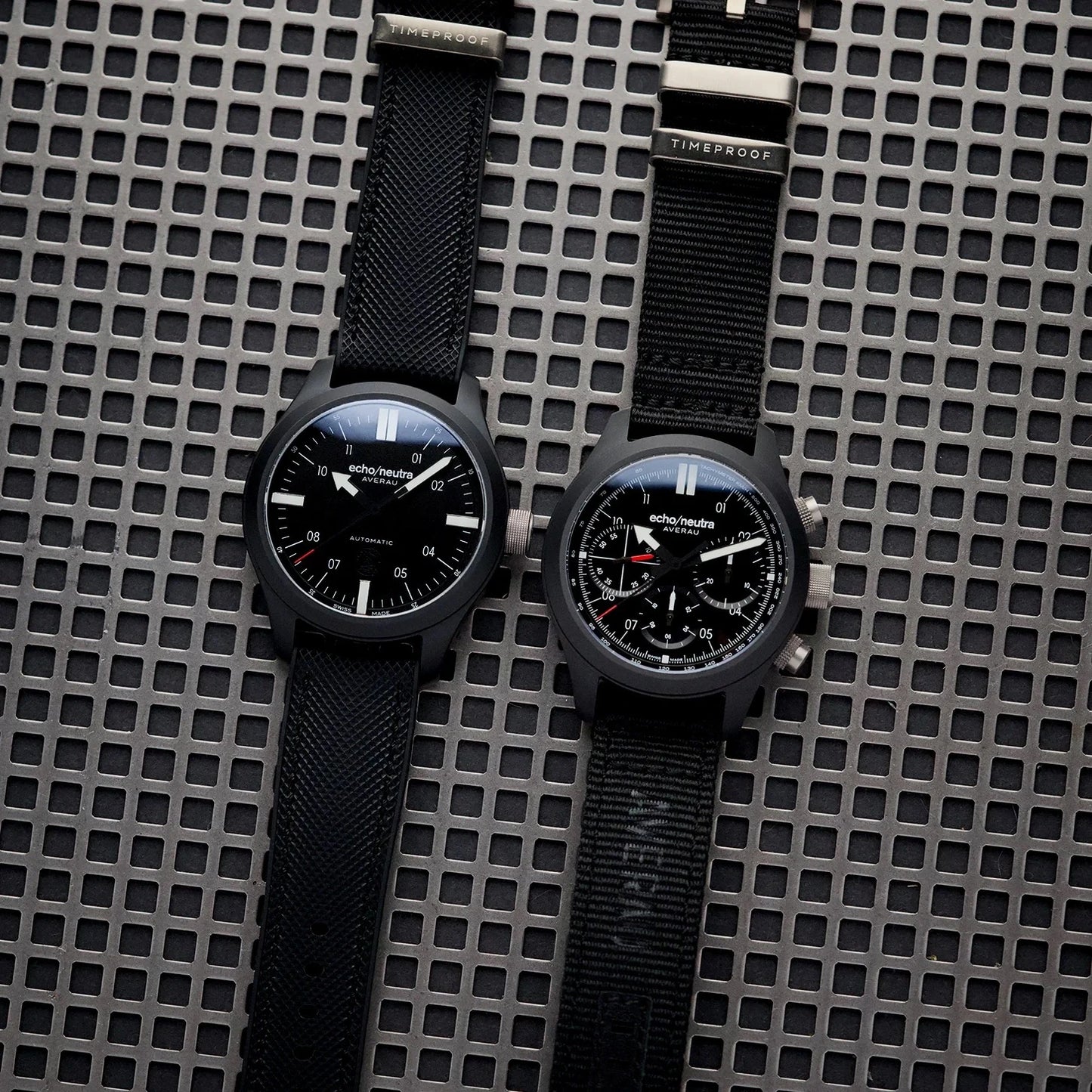 ECHO/NEUTRA: AVERAU 39 LUNAR PHASE (BIG MOON) BLACK
