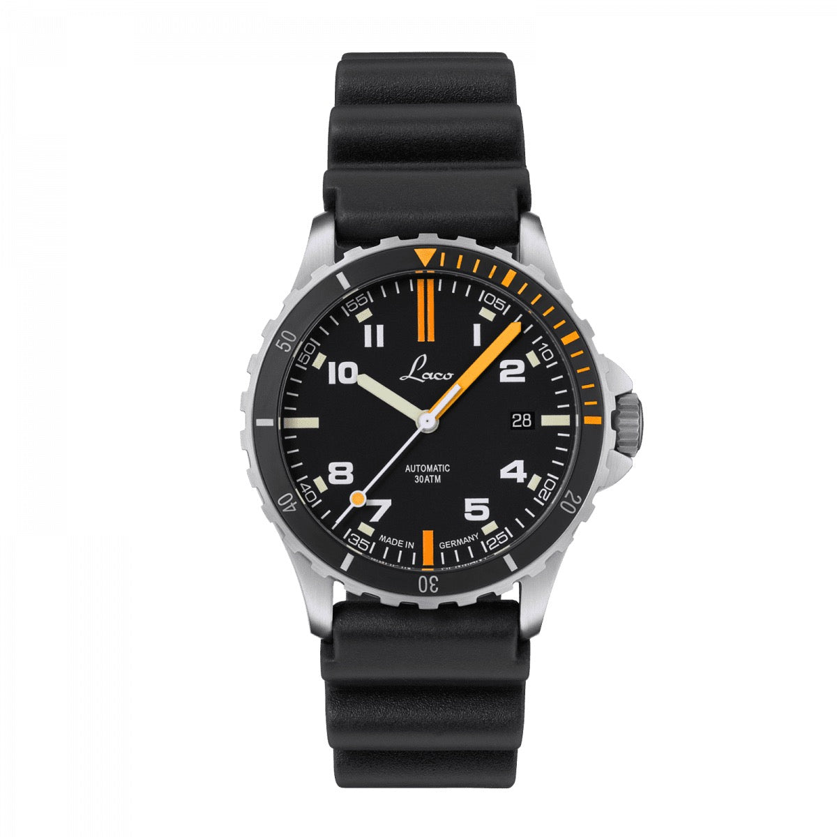 MONTRE LACO: RELOJES DEPORTIVOS MOJAVE AUTOMÁTICO NARANJA