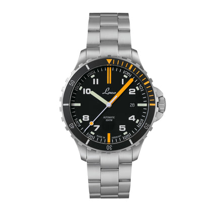 MONTRE LACO: RELOJES DEPORTIVOS MOJAVE AUTOMÁTICO NARANJA