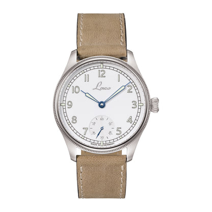 MONTRE LACO : NAVY WATCHES CUXHAVEN 42.5 BLANC 862104.2