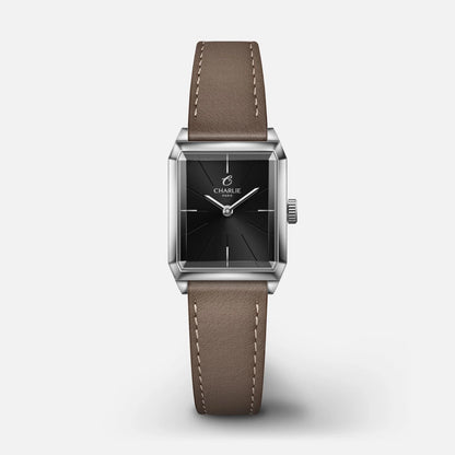 CHARLIE PARIS : MONCEAU NOIRE & ACIER