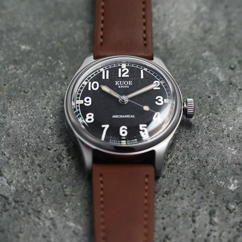 Kuoe Kyoto: OLD SMITH 90-002 Automatic, Black Dial - PAUSE Watch