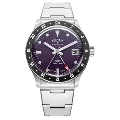 Reloj Vulcain: Skindiver GMT Morado