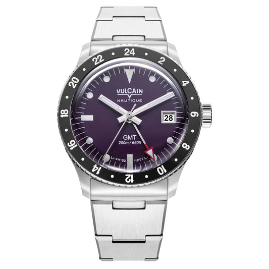 VULCAIN : SKINDIVER GMT VIOLET