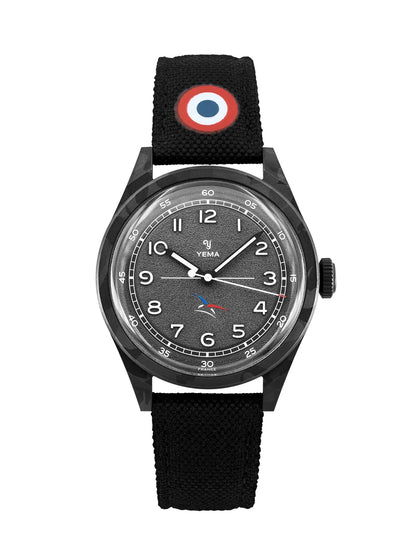 Montre Yema : Flygraf Pilot French Air Force YMHF1593AA-CA