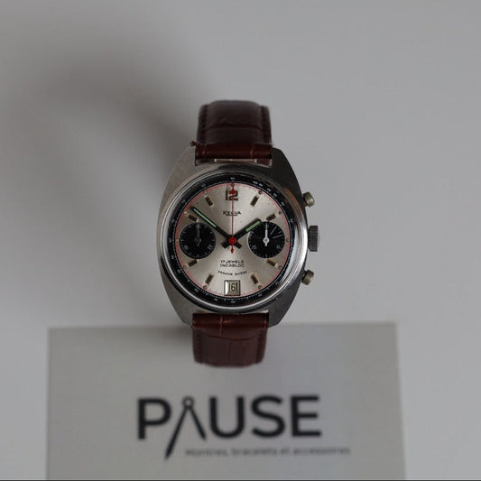 KELVA WATCH: VALJOUX 7734 BICOMPAX CHRONOGRAPH