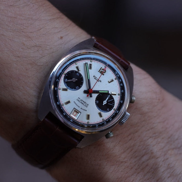 KELVA WATCH: VALJOUX 7734 BICOMPAX CHRONOGRAPH – PAUSE