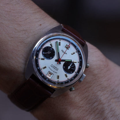 KELVA WATCH: VALJOUX 7734 BICOMPAX CHRONOGRAPH