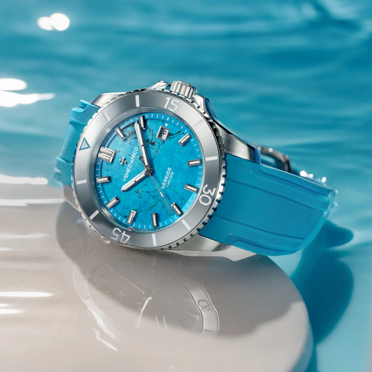 VENEZIANICO : NEREIDE TURCHESE 42MM