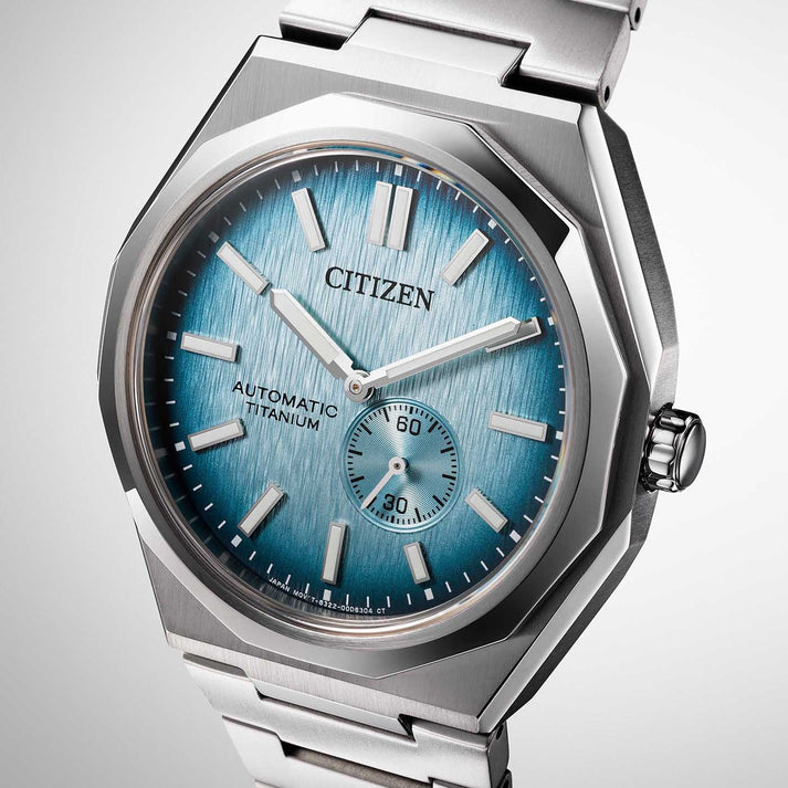 Citizen Zenshin 60 Automatic Super Titanium Blue Dial Mens Watch NK5020-58L GUESS Citizen Zenshin 60 Automatic Super Titanium Blue Dial Mens Watch NK5020-58L GUESS