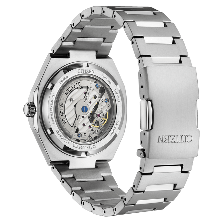 Citizen Zenshin 60 Automatic Super Titanium Blue Dial Mens Watch NK5020-58L GUESS Citizen Zenshin 60 Automatic Super Titanium Blue Dial Mens Watch NK5020-58L GUESS