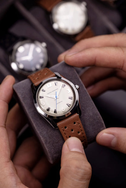 NIVADA GRENCHEN : ANTARCTIC 35 MM - EGGSHELL WHITE LUMINOVA