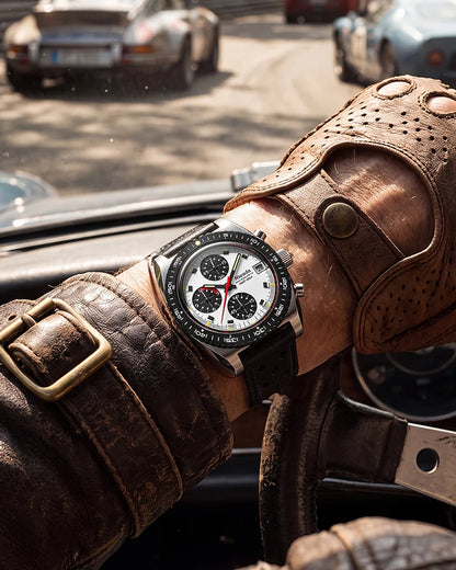 Nivada Grenchen Watch: Autochron Mecaquartz Panda