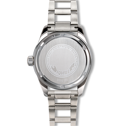 Squale SUB-37 Légende — bracelet acier ajouré — vue de dos