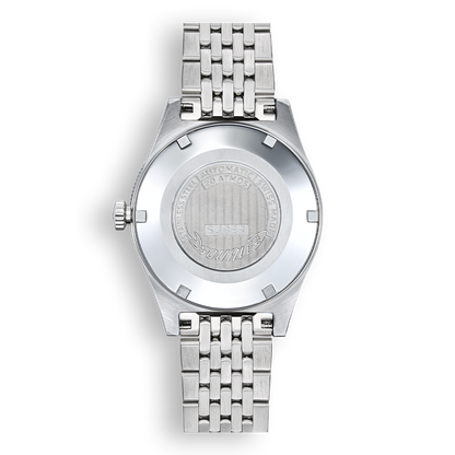 Squale Super Squale Sunray marron — bracelet acier — vue de dos
