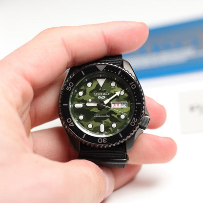MONTRE SEIKO : SEIKO 5 SPORTS STREET STYLE CAMOUFLAGE SRPJ37K1