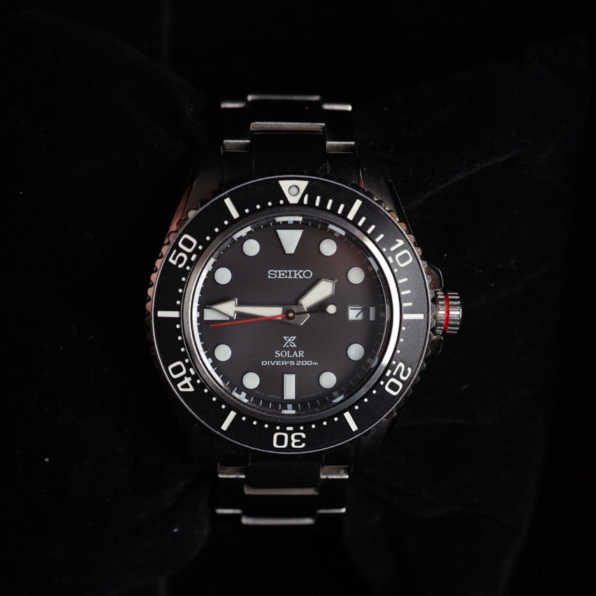 SEIKO WATCH: PROSPEX DIVER'S 200M SOLAR SNE589P1 – PAUSE