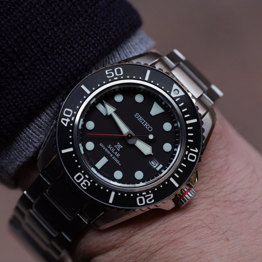 M*n様 SEIKO Solar Divers 200m ブラック Seiko Watch: Prospex Diver's 200M Solar Sne589P1 – PAUSE