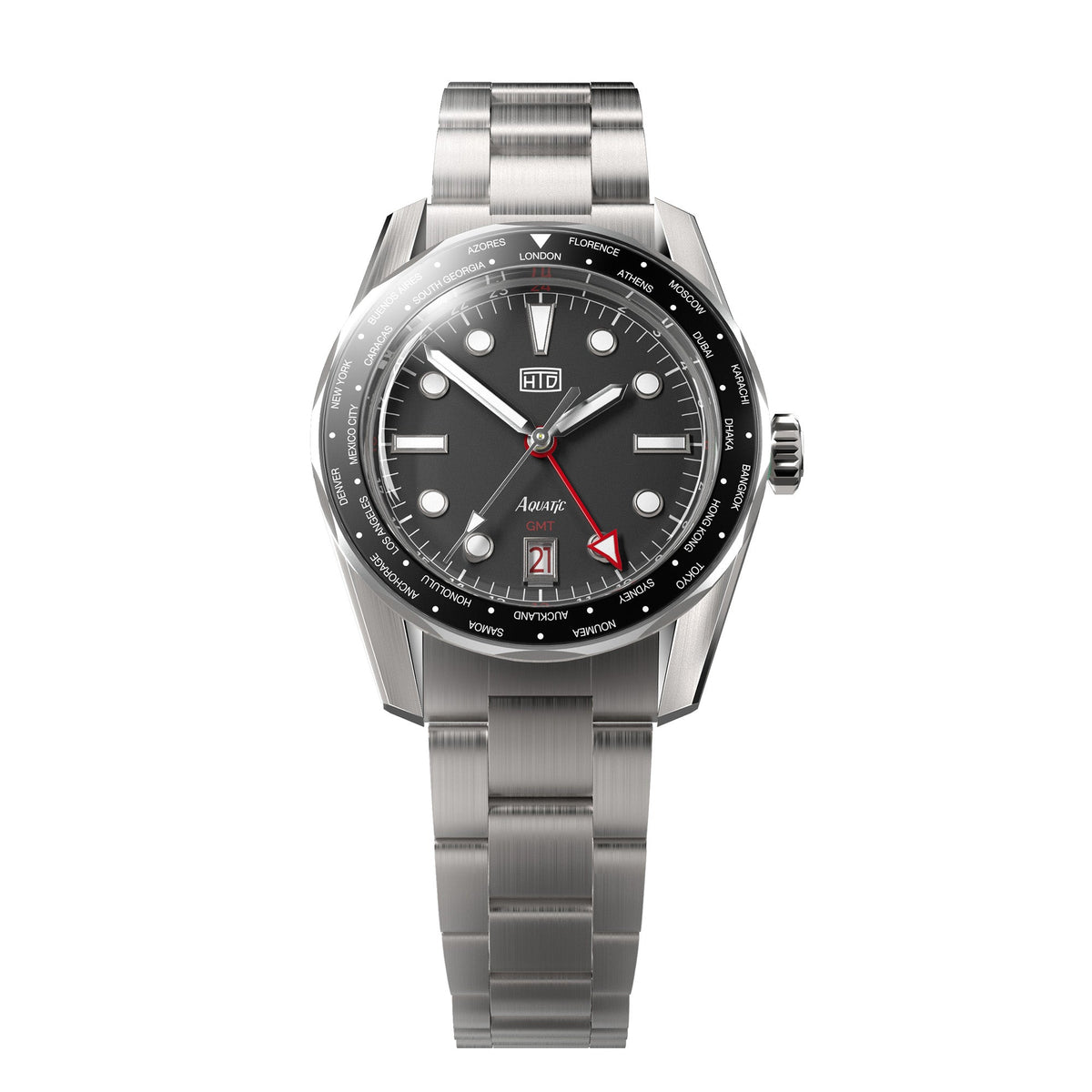 HTD Aquatìc GMT World Timer - vue 1