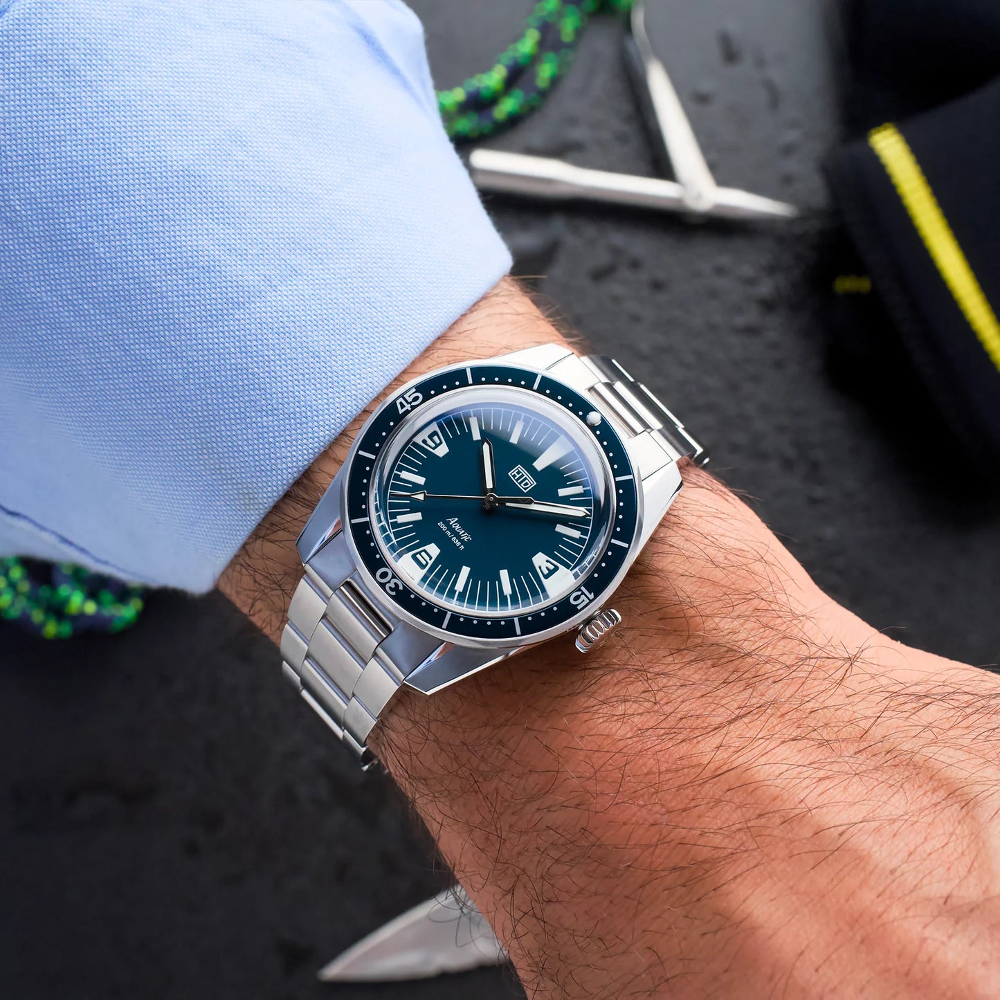 Montre Htd : Aquatìc Spaceboy Bleu