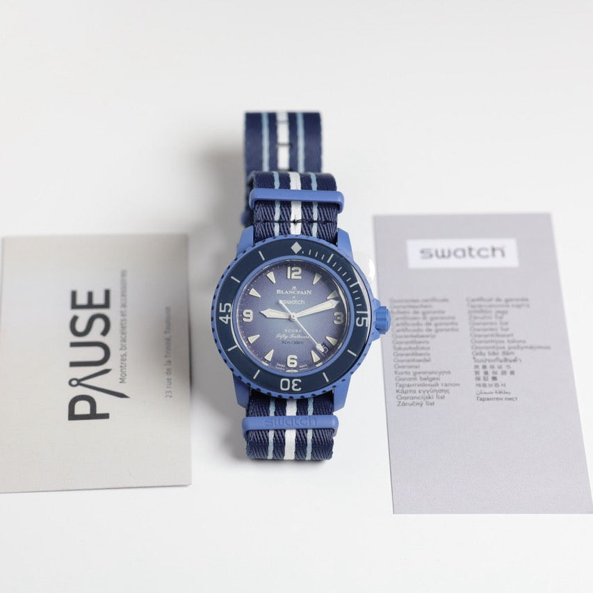 MONTRE SWATCH : SCUBA FIFTY FATHOMS ATLANTIC OCEAN