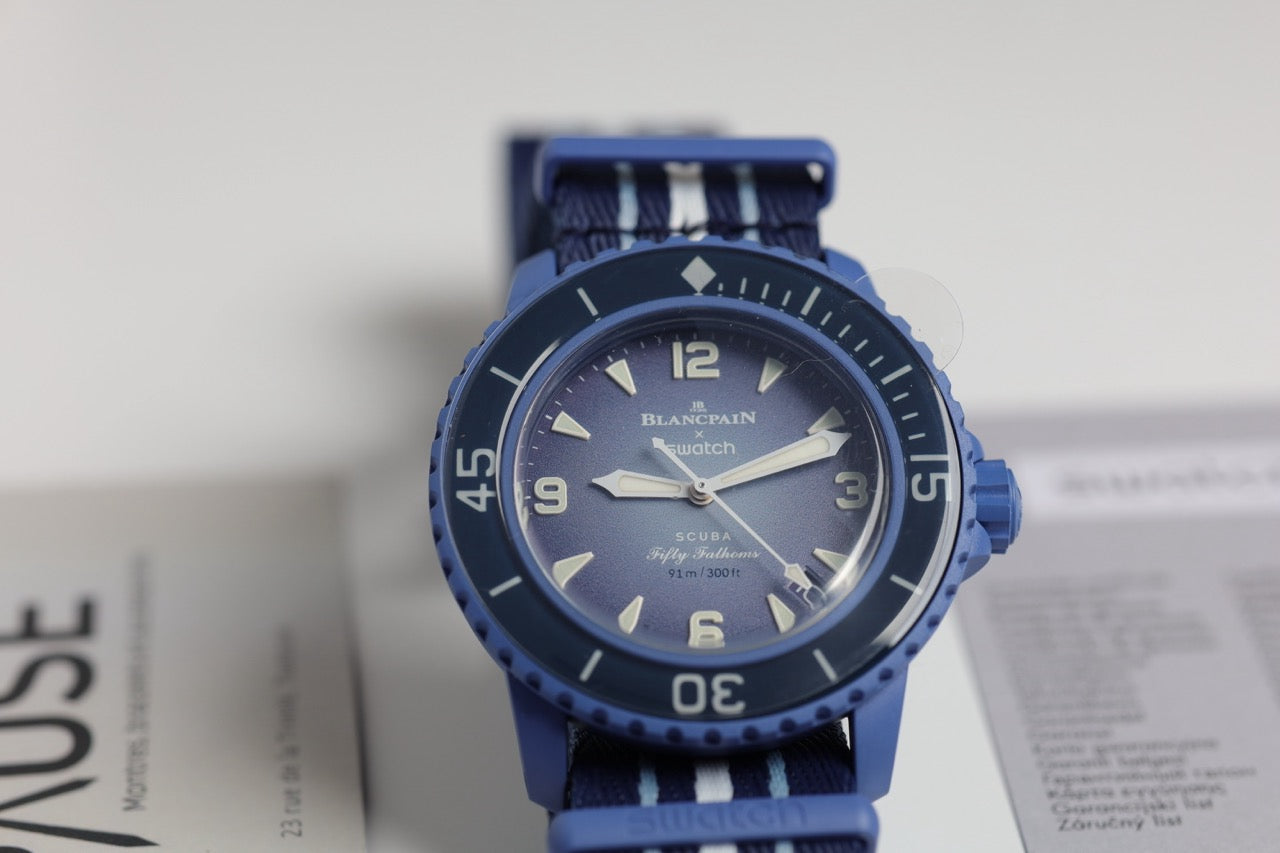MONTRE SWATCH : SCUBA FIFTY FATHOMS ATLANTIC OCEAN