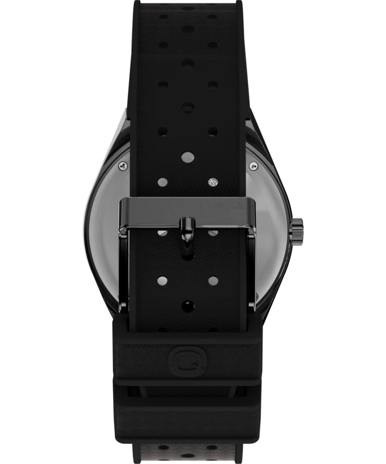 Timex : Q Timex GMT noir 38 mm, vue de présentation