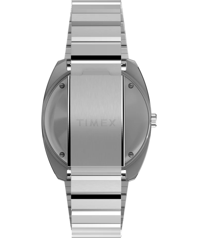 Timex : Q Timex 1975 Enigma Reissue bleu 37 mm, vue de présentation
