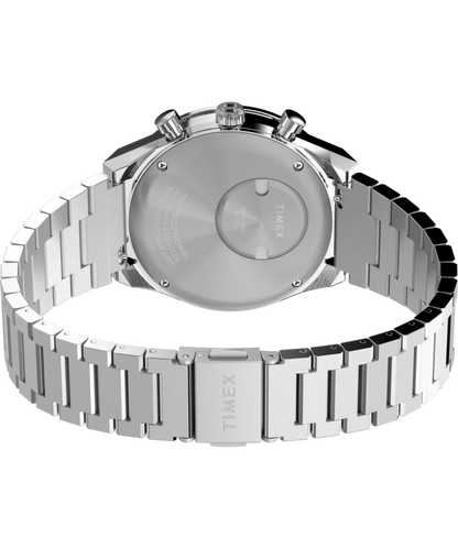 Timex Watch: Q Timex Chronograph 40mm White TW2Y36200