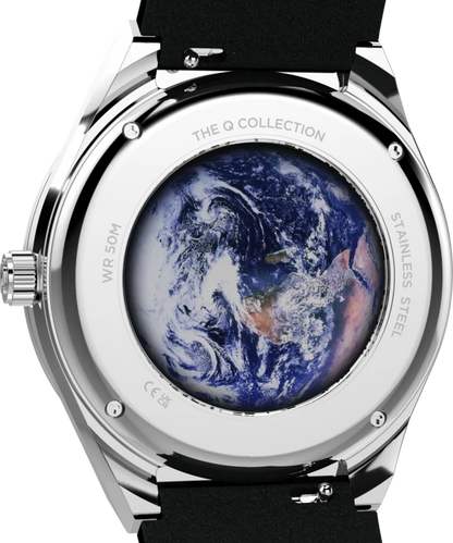 Timex : Q Timex NASA noir 40 mm, vue de présentation
