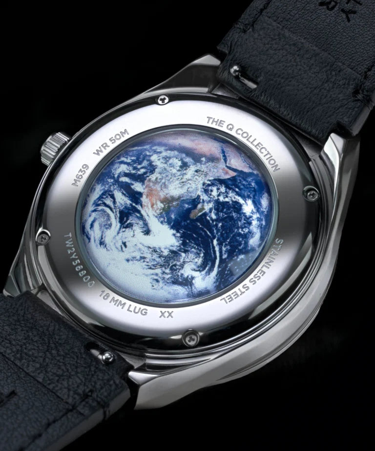 Timex : Q Timex NASA noir 40 mm, vue de présentation