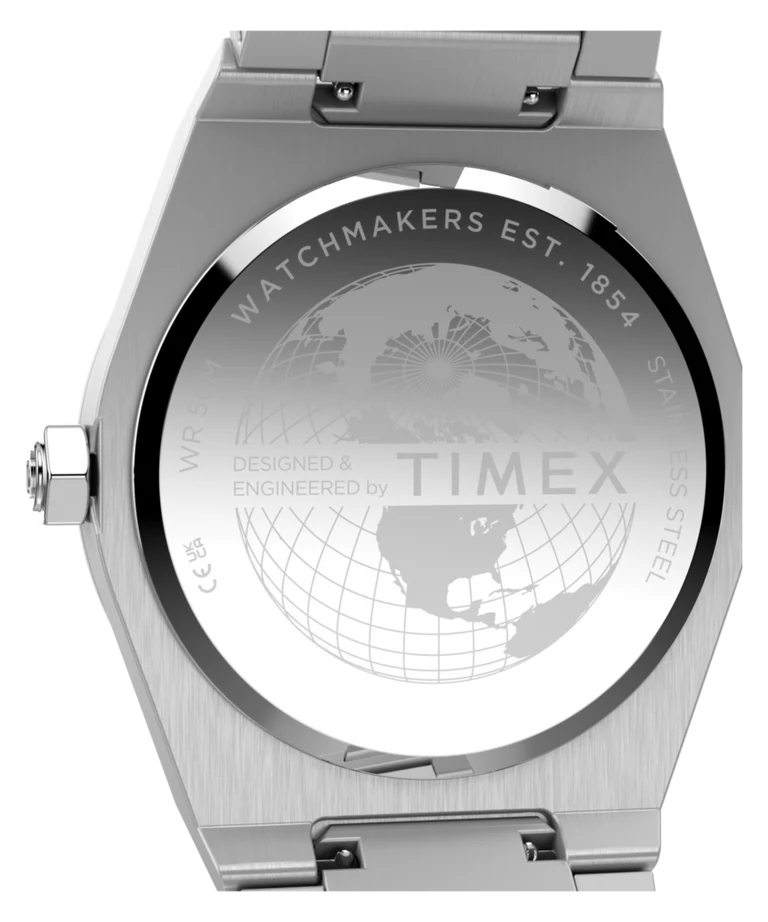 Timex : Q Timex Marbella bleu 40,5 mm, vue de présentation