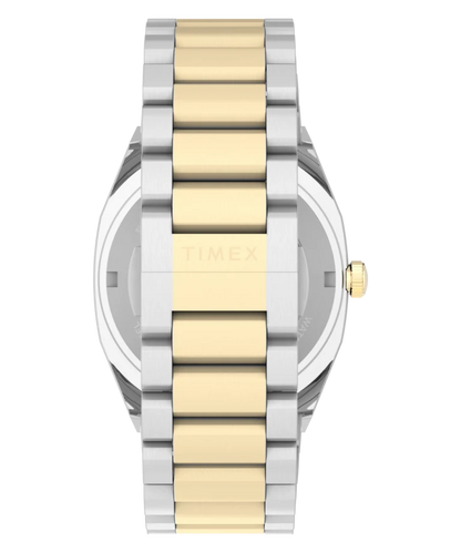 Timex : E Line automatique argenté 38 mm, vue de présentation