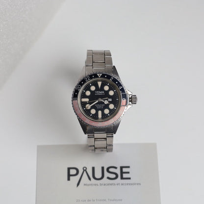 RELOJ YEMA: SUPERMAN 2 WORLDDTIME GMT CUARZO COCA-COLA