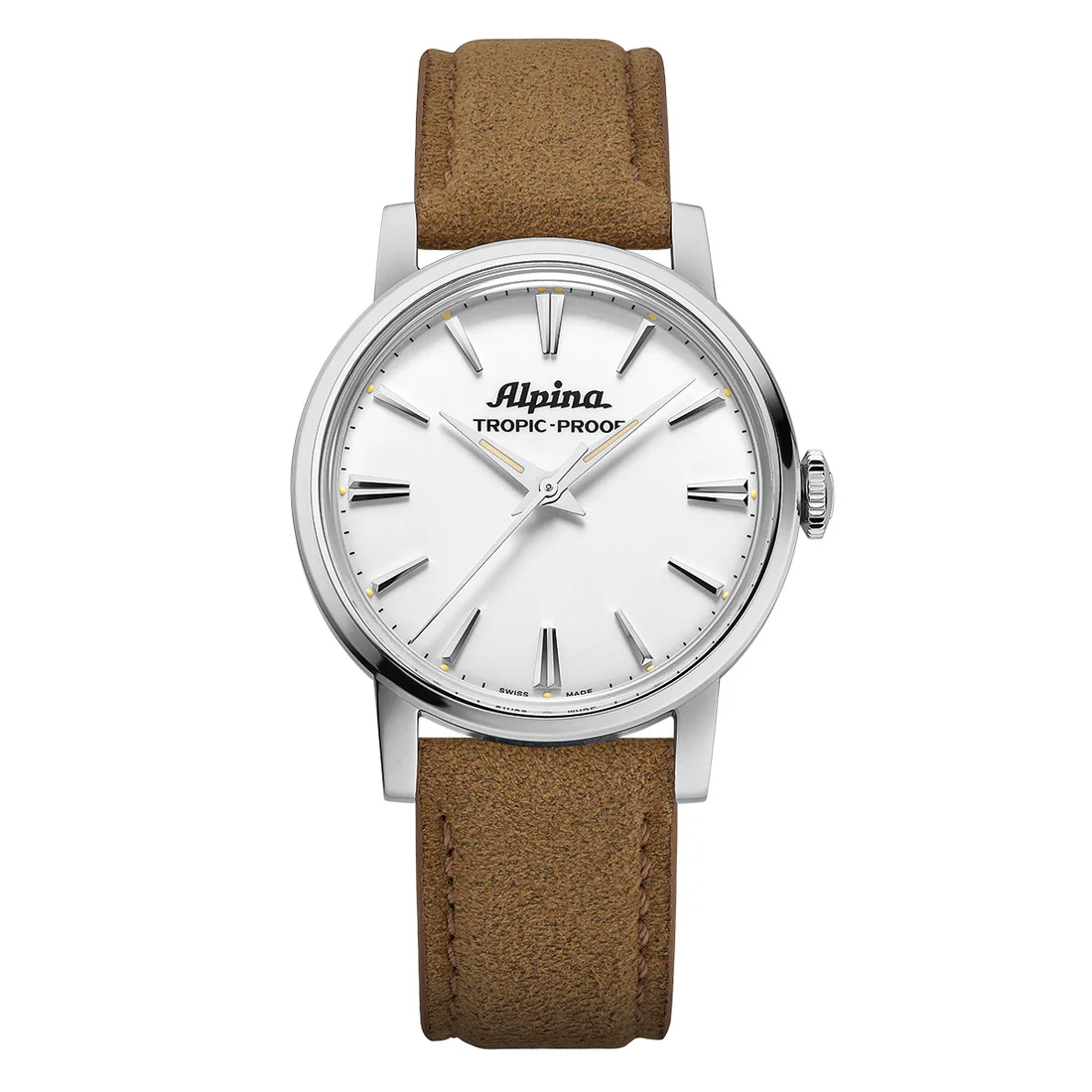 RELOJ MANUAL ALPINA HERITAGE TROPIC-PROOF - BLANCO