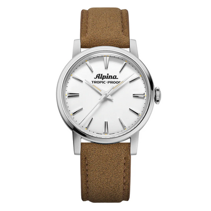 RELOJ MANUAL ALPINA HERITAGE TROPIC-PROOF - BLANCO