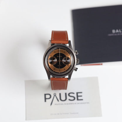 Reloj Baltic x Perpetuel: HMS Titane Bicompax Edición Limitada nº 17/71