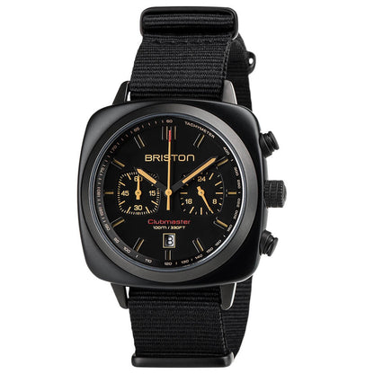 BRISTON: CLUBMASTER SPORT ACETATO NEGRO MATE